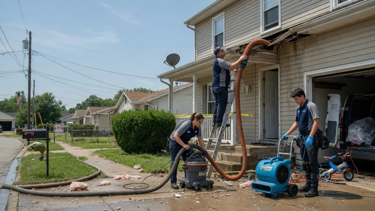 Water Damage Restoration in Utica, PA near me